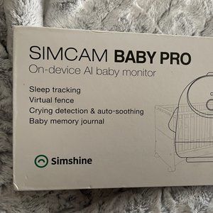 Simshine Simcam Baby Pro Wireless  Monitor with Smartphone App for Phone Access